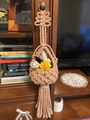 Macrame Mini Plant Pod