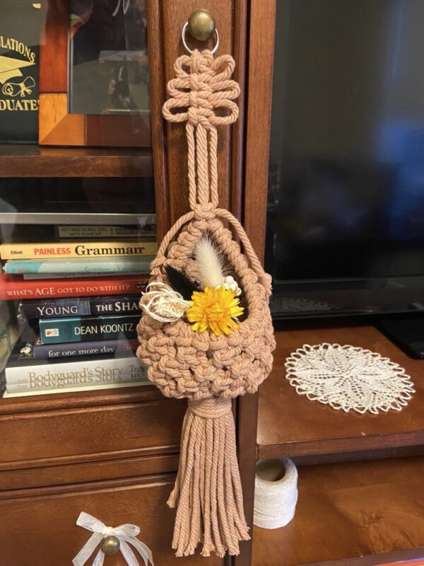 Macrame Mini Plant Pod