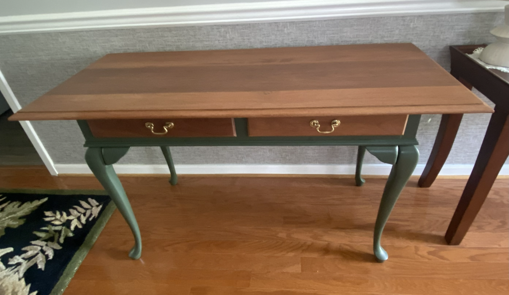 Refinished Foyer Table