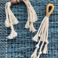 macrame cat toys