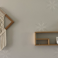 Oak Diamond Macrame