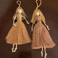 Macrame Fairy Dolls