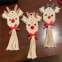 Macrame Reindeer 3