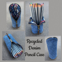 denim pencil case